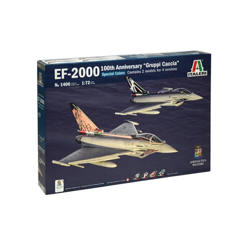 EF-2000 100th Ann « Gruppi Caccia ». ITALERI 1406