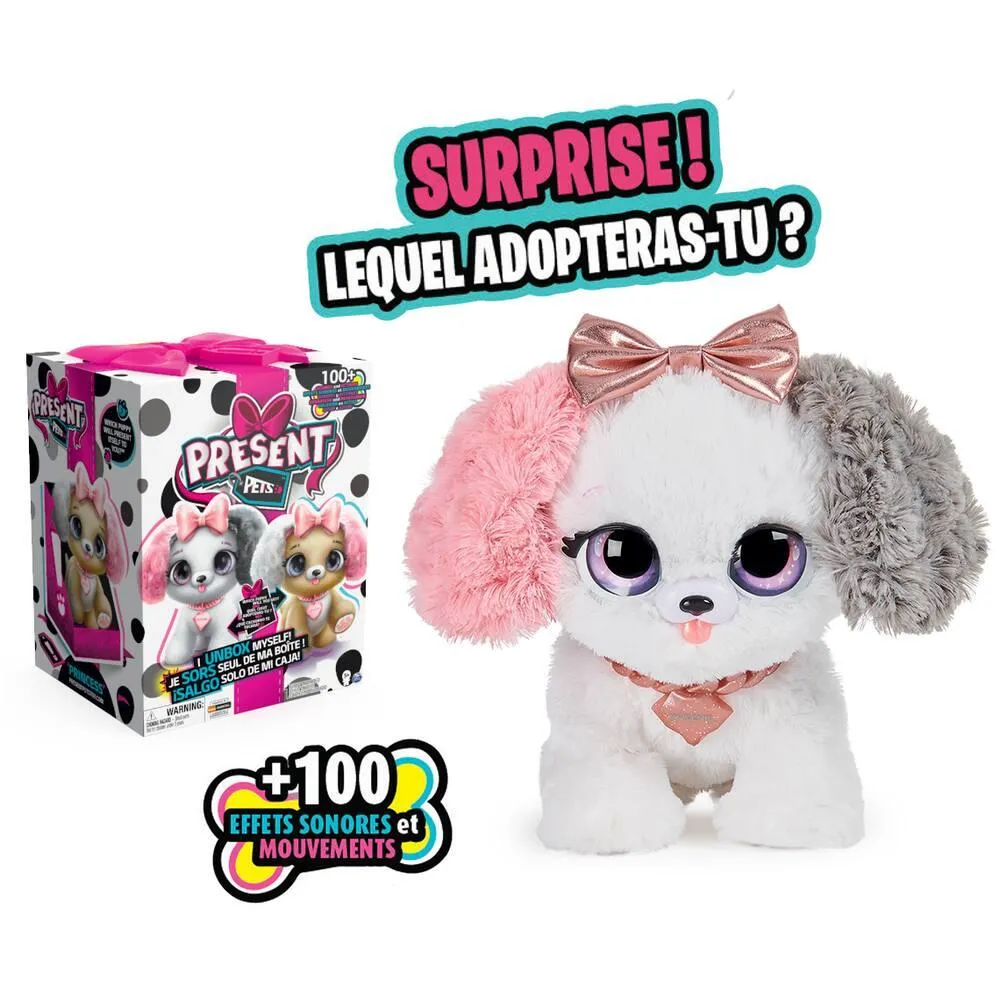 PELUCHE PRESENT PETS SURPRISE - FANCY PUPS