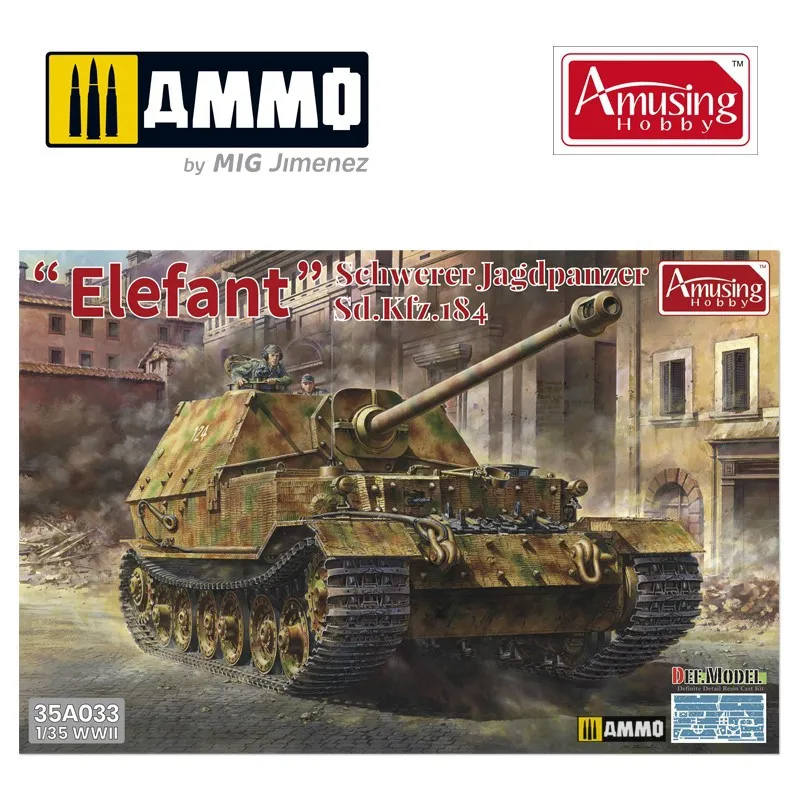 « Elefant » Sd.Kfz.184. AMUSING HOBBY 35A033