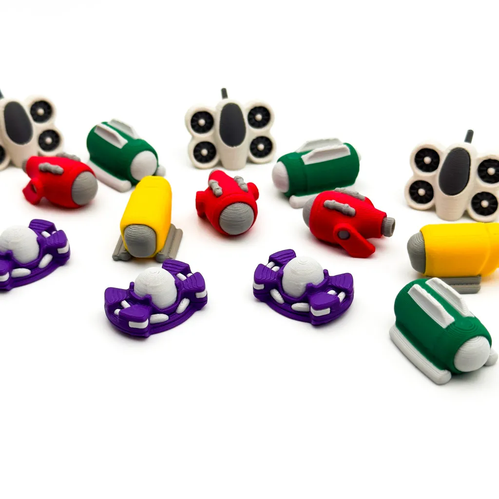 Endeavor : Eaux Profondes - Ensemble de sous-marins 3D Deluxe (15 pièces)