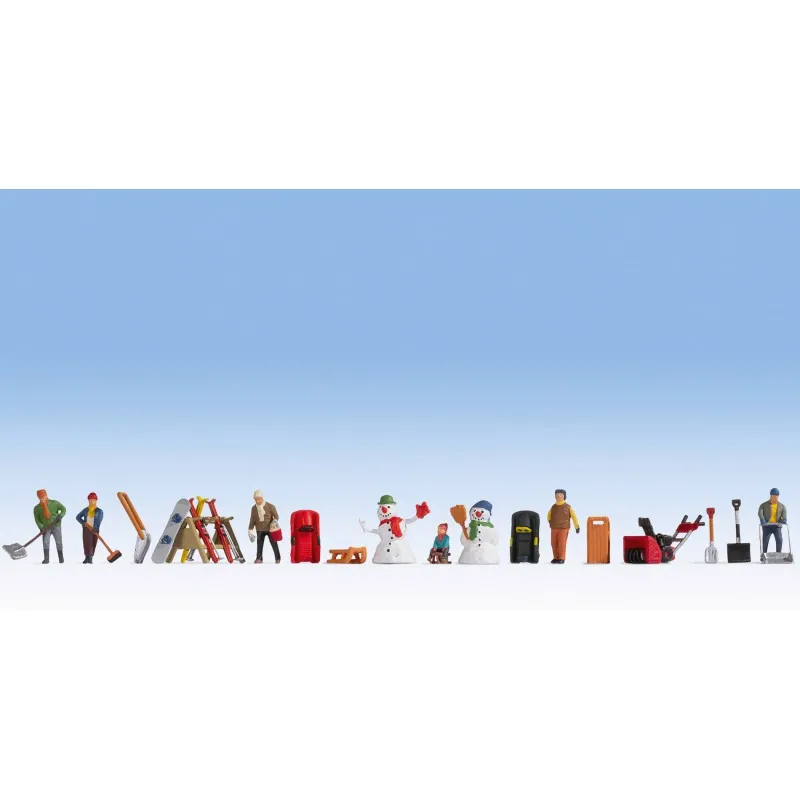 Coffret sur le thème « Journée d’hiver ». NOCH 16220
