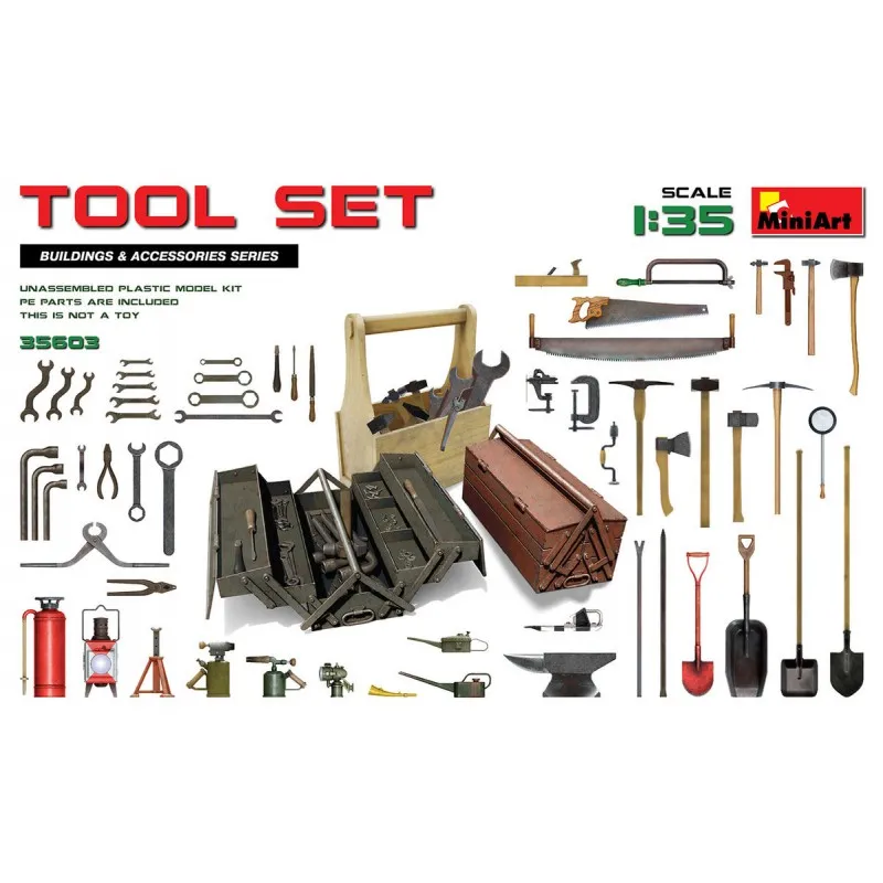 Ensemble d’outils. MINIART 35603