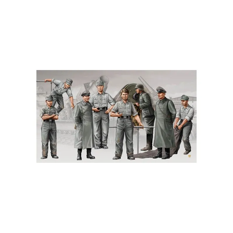 Équipage d’artillerie Mörser Karl. TRUMPETER 00409