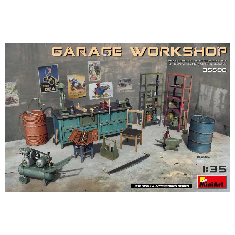 Equipement de garage. MINIART 35596