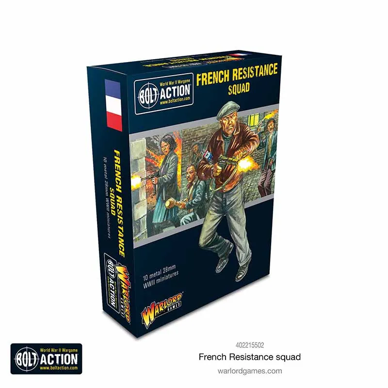 Escadron de la Résistance française. Bolt Action. WARLORD GAMES 402215502