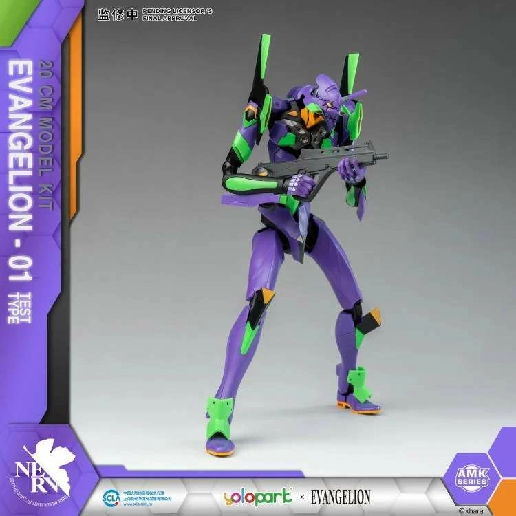 Evangelion - eva-01 amk - model kit 20cm