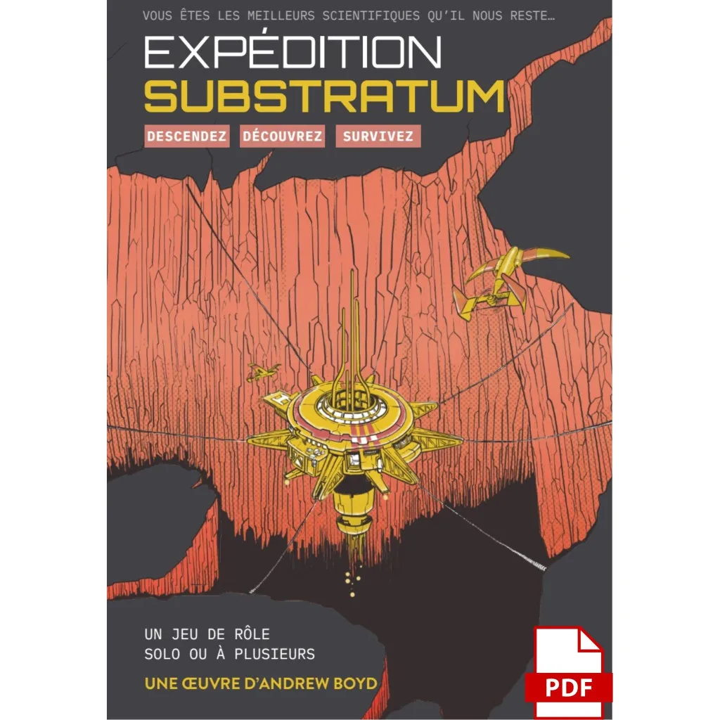 Expédition Substratum - JDR Solo et Multi