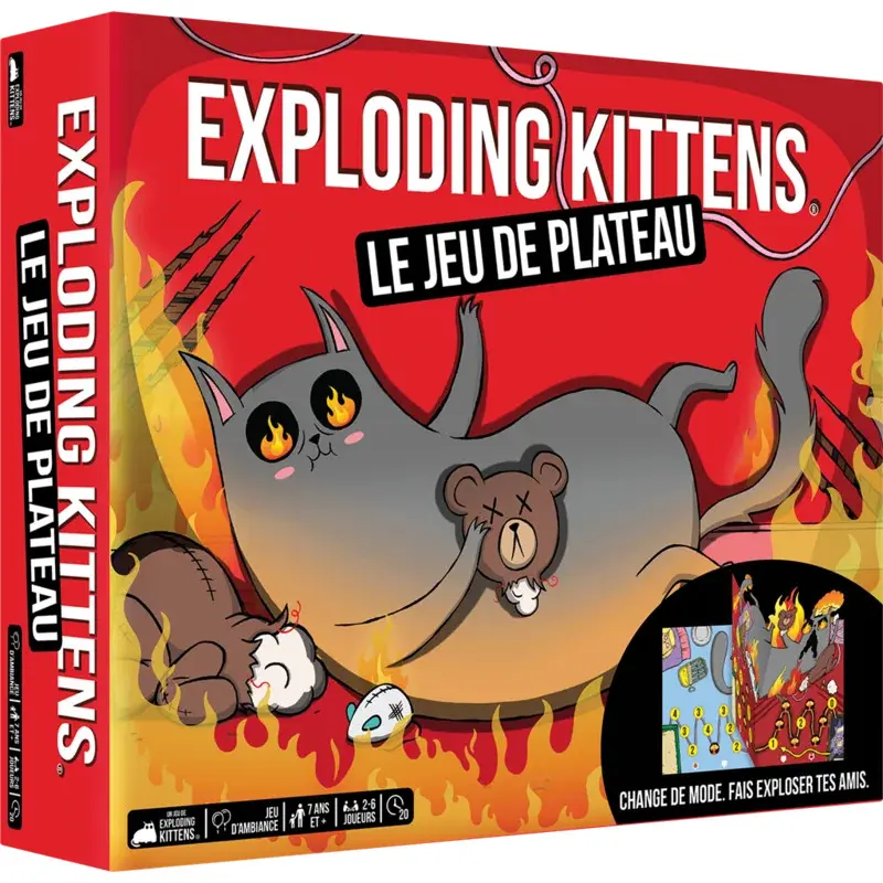 Exploding kittens - Le jeu de Plateau