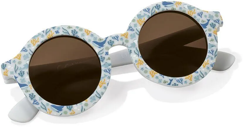 LUNETTES DE SOLEIL RONDES - OCEAN DREAMS BLUE