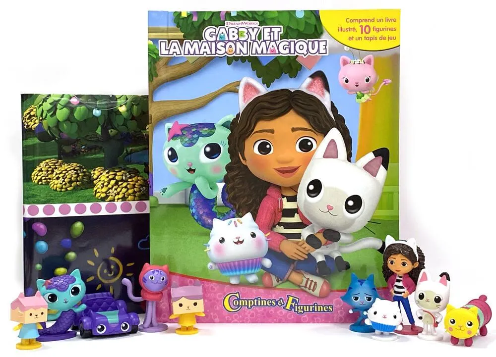 GABBY ET LA MAISON MAGIQUE - COMPTINES ET FIGURINES