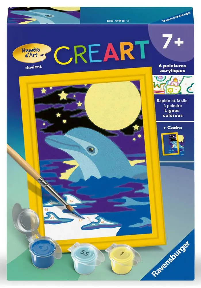 CREART KIDS  8X12CM  BEBE DAUPHIN