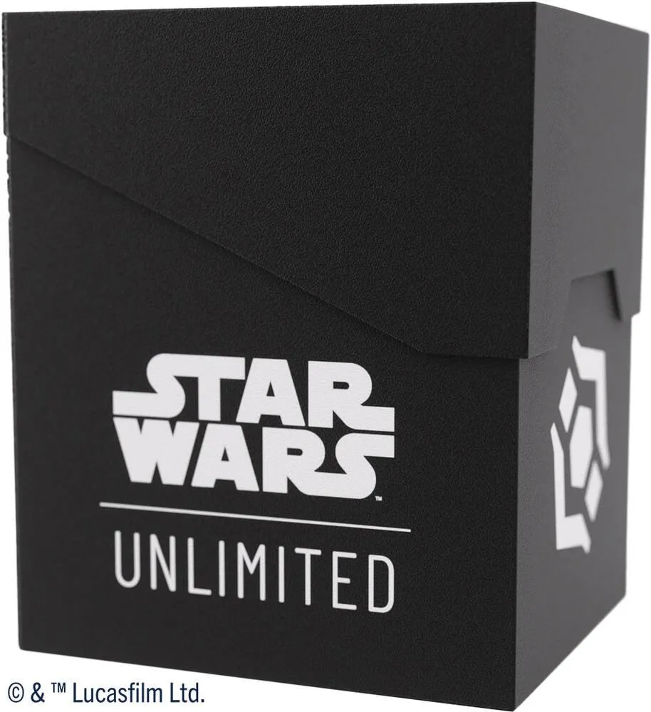 GG : STAR WARS UNLIMITED DECK BOX BLACK/WHITE