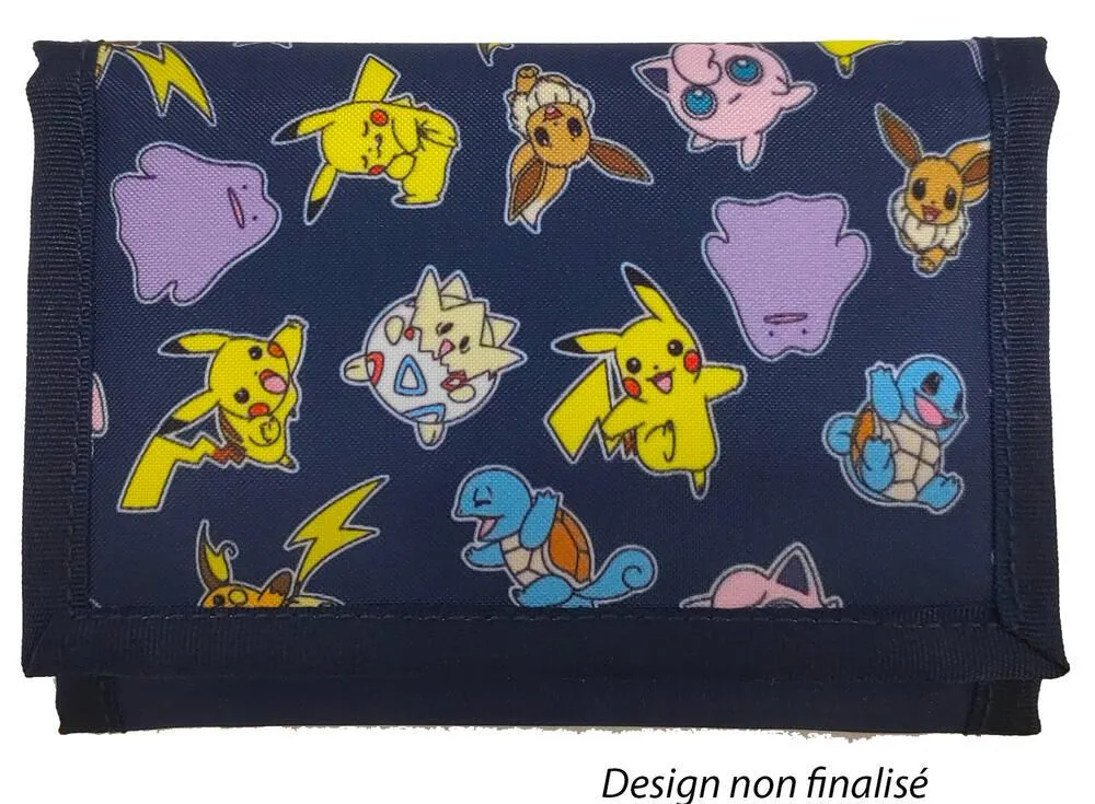 POKEMON - PORTEFEUILLE 3 VOLETS