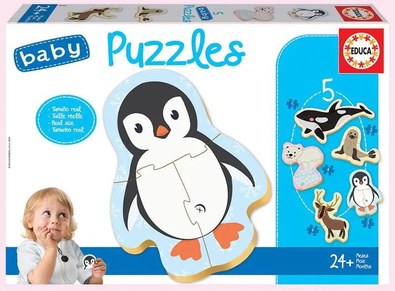 PUZZLE ANIMAUX DE LA BANQUISE