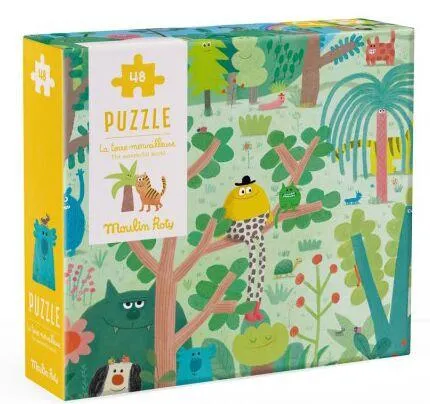 LES SCHMOUKS - PUZZLE LA TERRE MERVEILLEUSE 48 PIECES