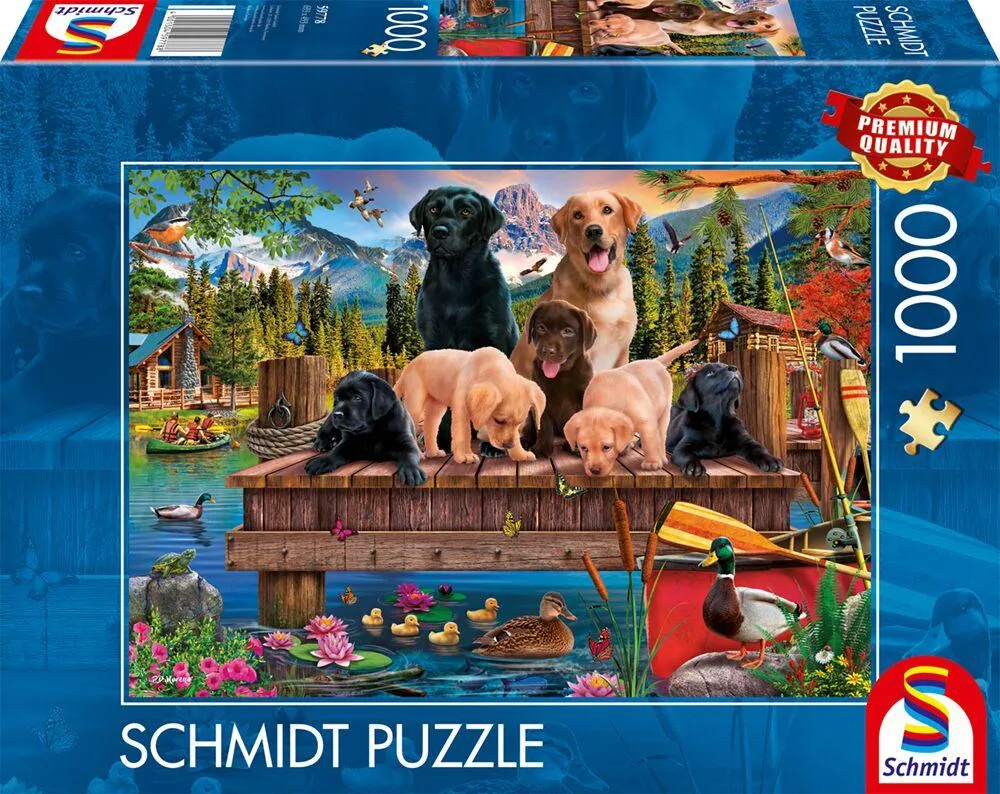 PUZZLE 1000 PIECES - VILLEGIATURE CANINE