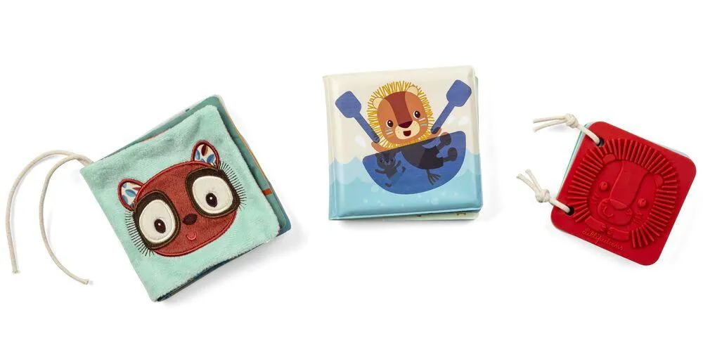 SET DE NAISSANCE - 3 LIVRES SENSORIELS JUNGLE