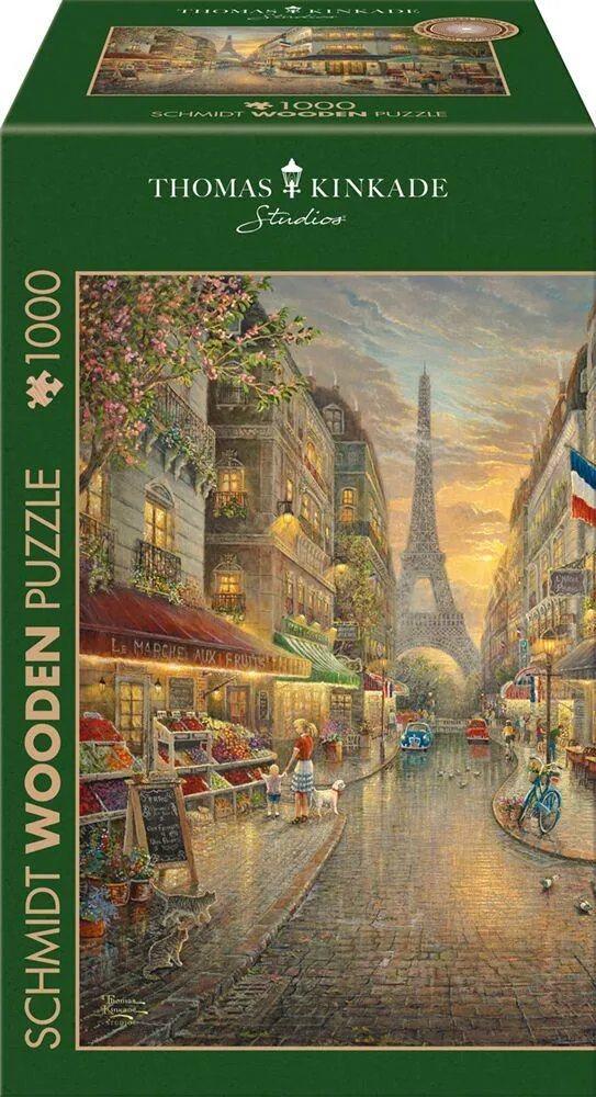 PUZZLE 1000 PIECES - PARIS PITTORESQUE