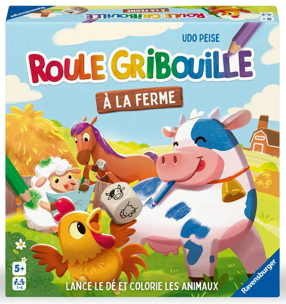 ROULE GRIBOUILLE A LA FERME
