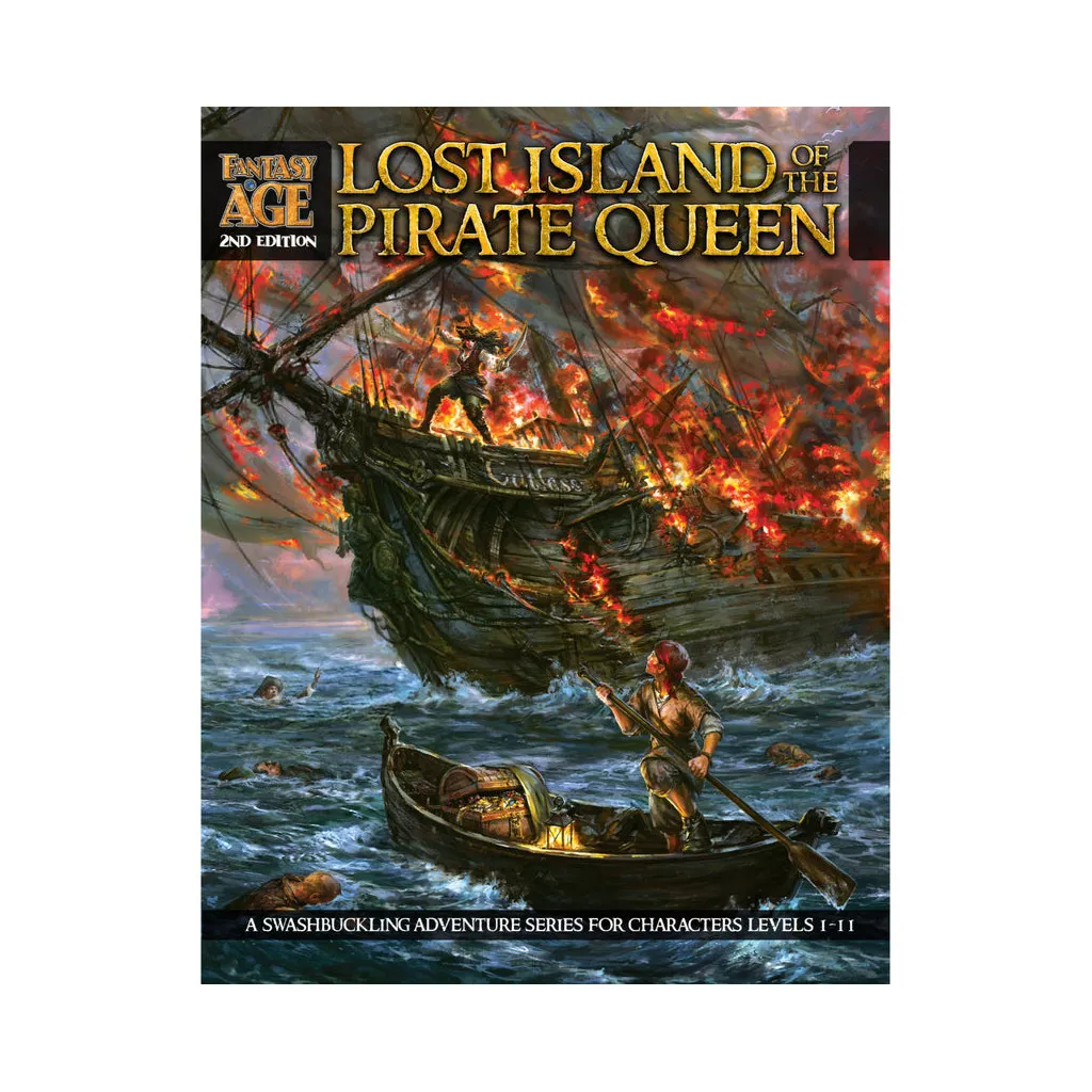 Fantasy Age 2nd. Edition - Lost Island of the Pirate Queen