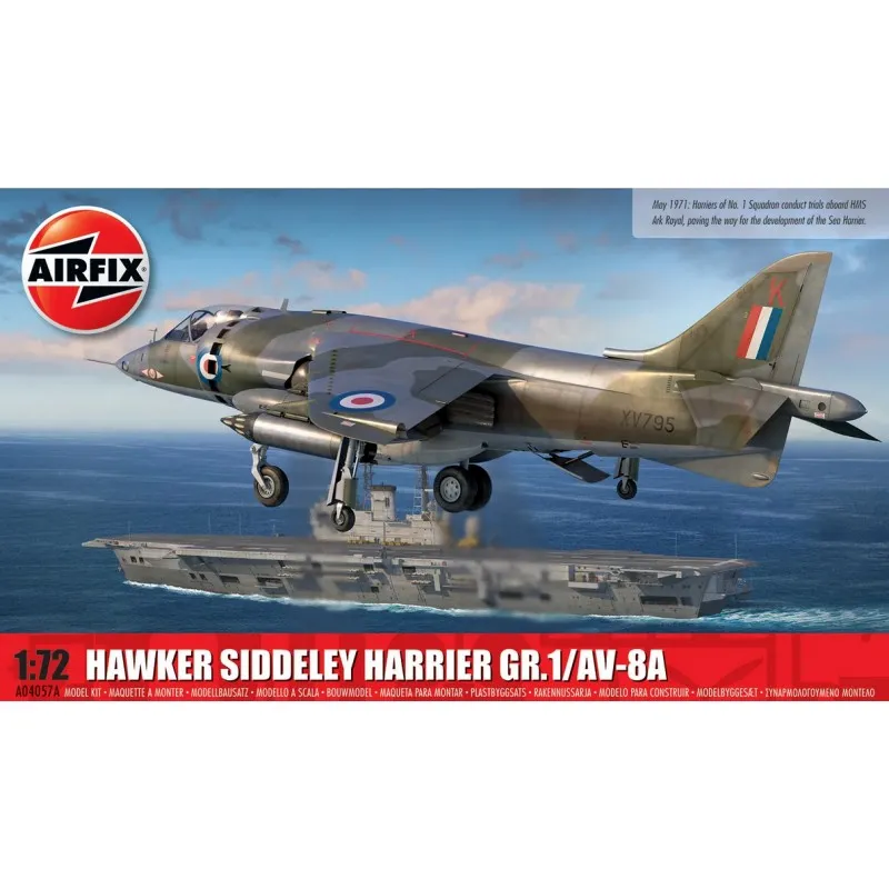 Hawker Siddeley Harrier GR.1/AV-8A. AIRFIX A04057A