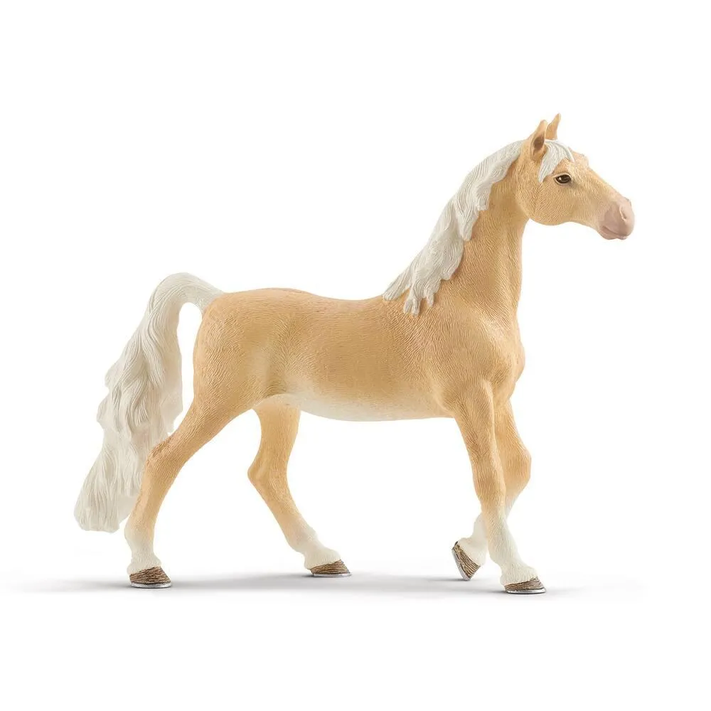 FIGURINE JUMENT SADDLEBRED AMERICAINE