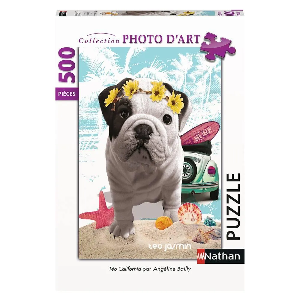 PUZZLE 500 PIECES - TÉO CALIFORNIA / TÉO JASMIN