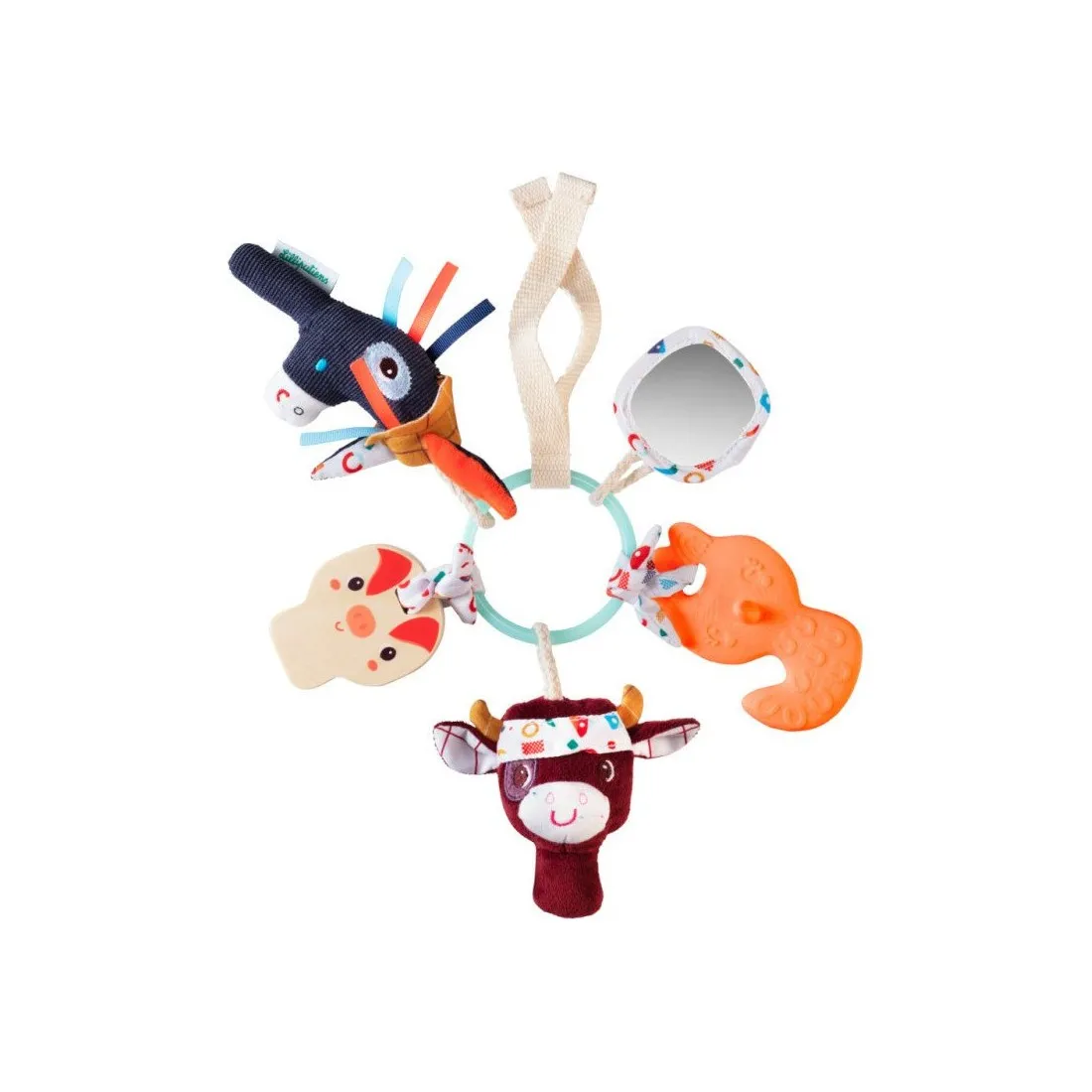 Trousseau de clés Sensoriel - La Ferme Lilliputiens