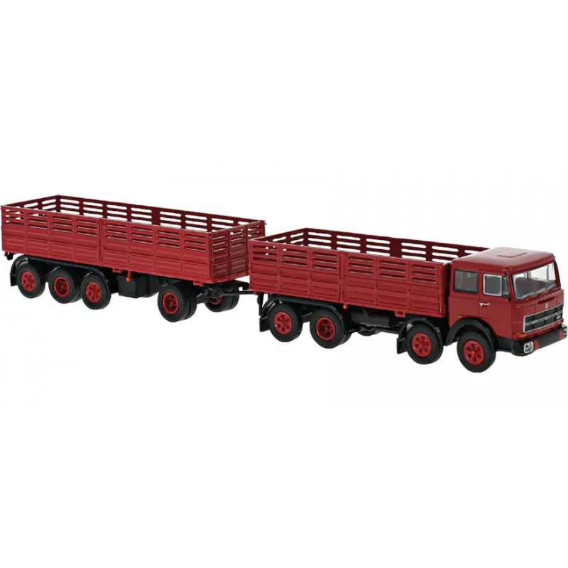 Fiat 690 T, rouge et noir. BREKINA 58530