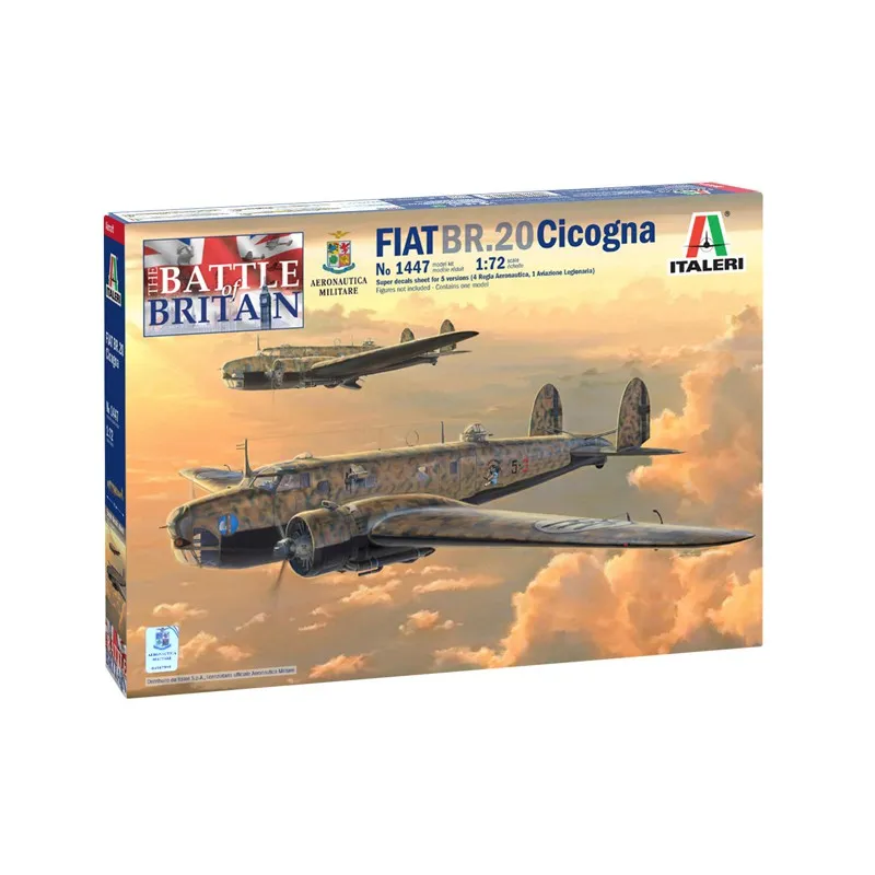 Fiat BR.20 Cicogna. ITALERI 1447