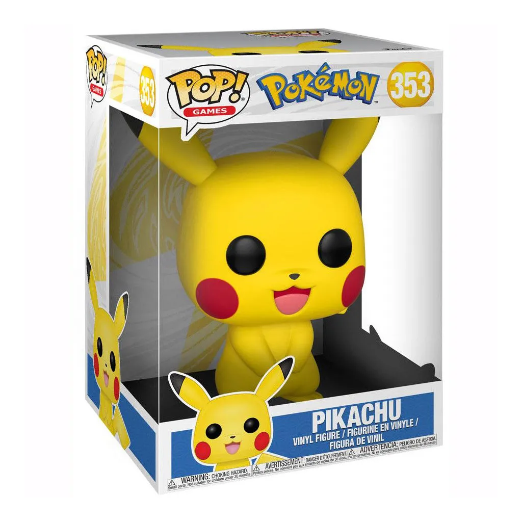 Figurine Pop! - Pikachu n°353 - Version Géante