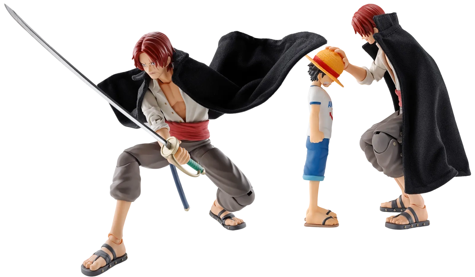 Figurines Shanks & Monkey D. Luffy : Childhood - S.H.Figuarts