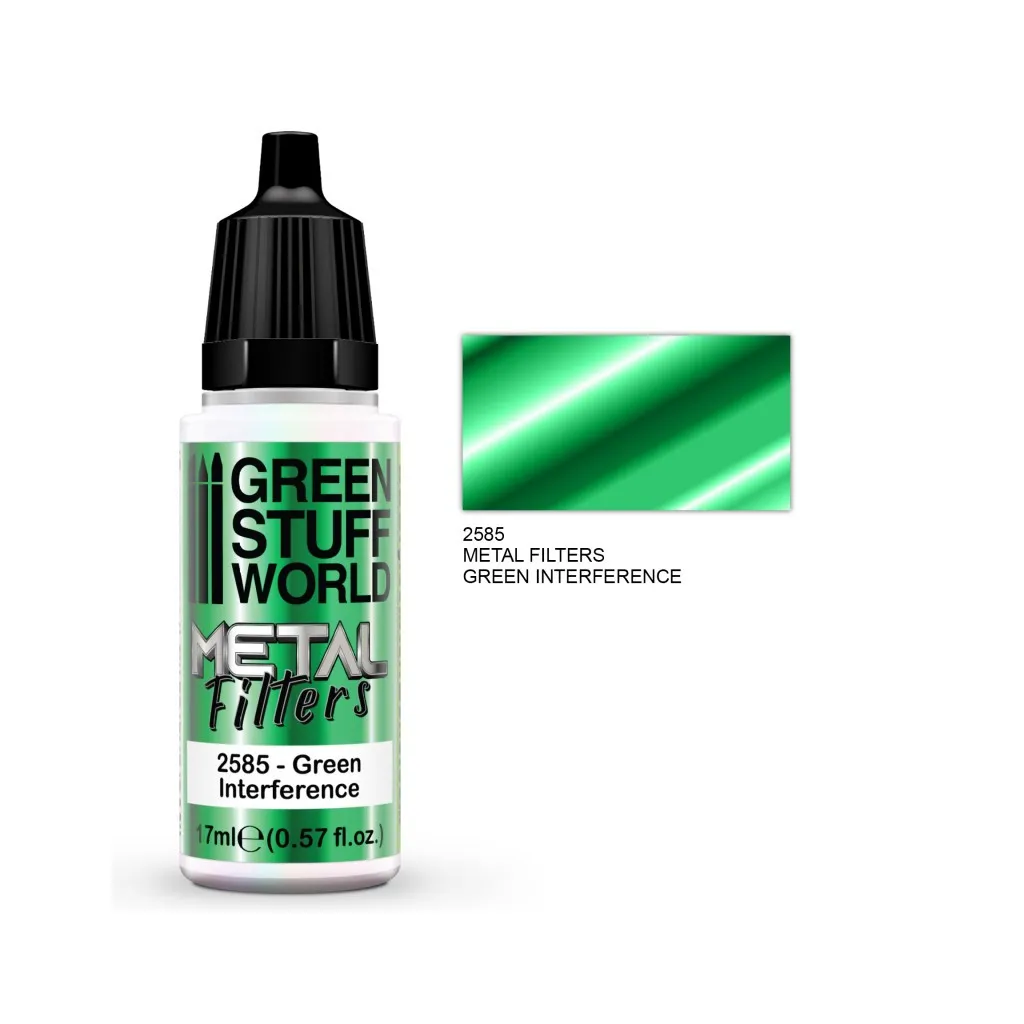 Filtre Métallique - Interférence Verte