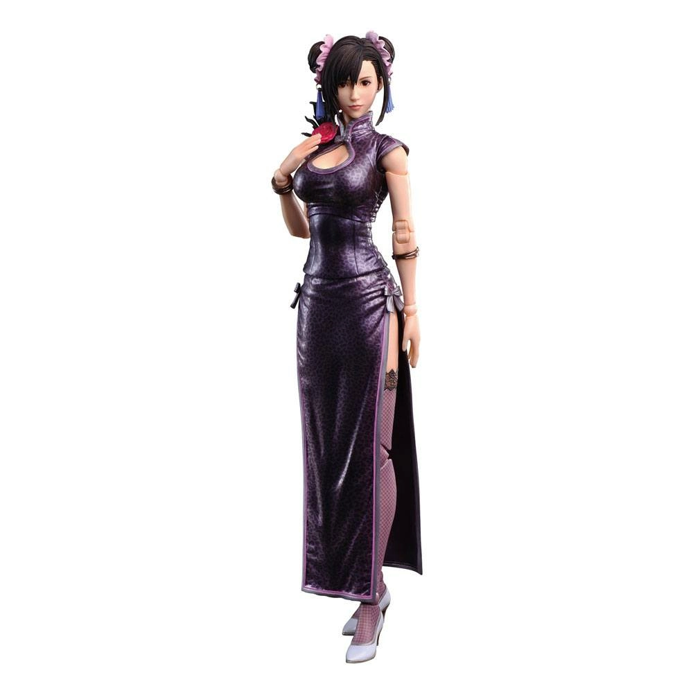 Final fantasy vii remake play arts kai figurine tifa lockhart sporty dress ver. 25 cm