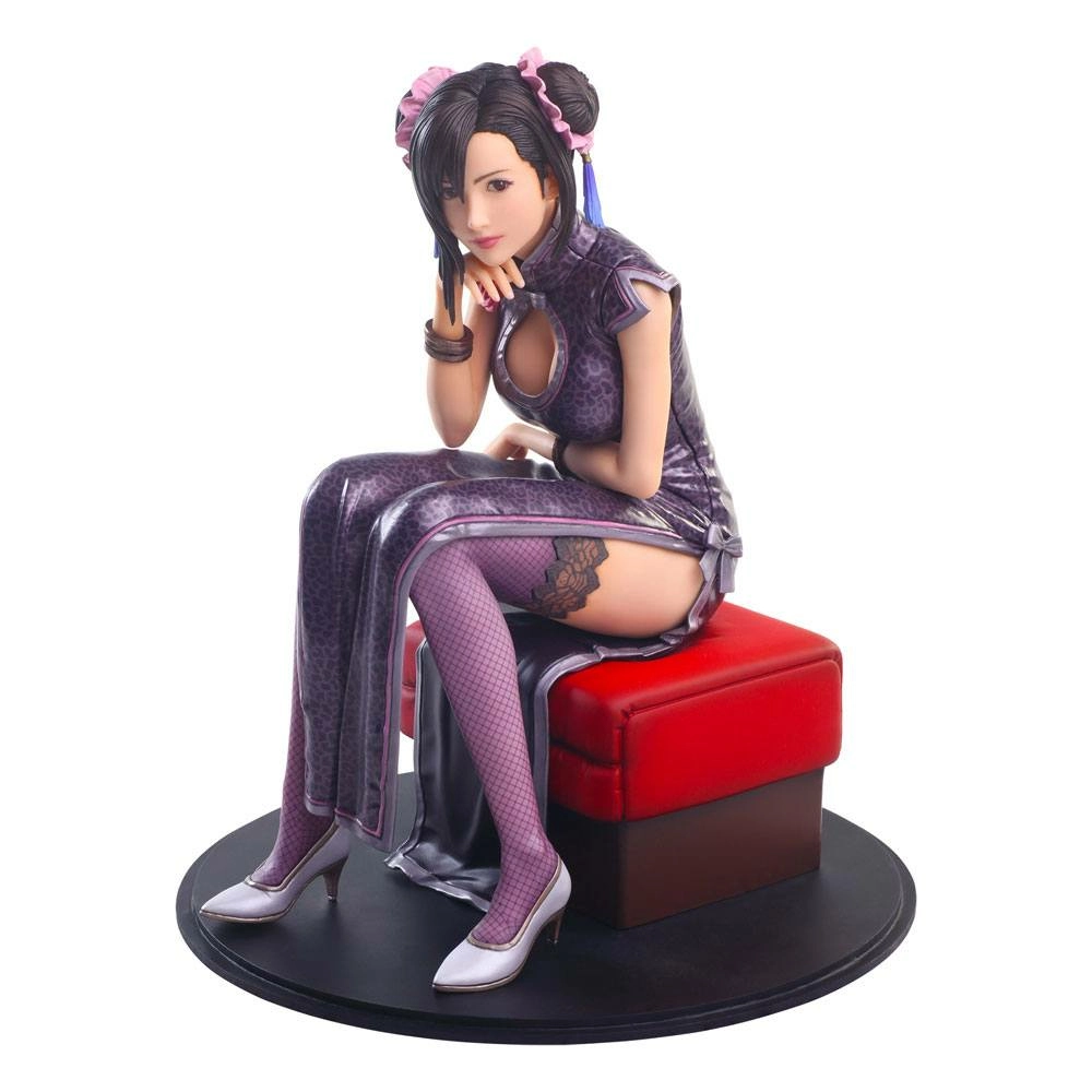 Final fantasy vii remake static arts gallery statuette tifa lockhart sporty dress ver. 16 cm