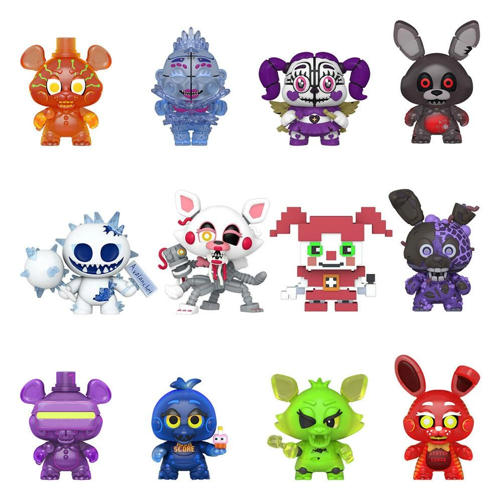 Five nights at freddy's présentoir mystery minis figurines 5 cm events (12)