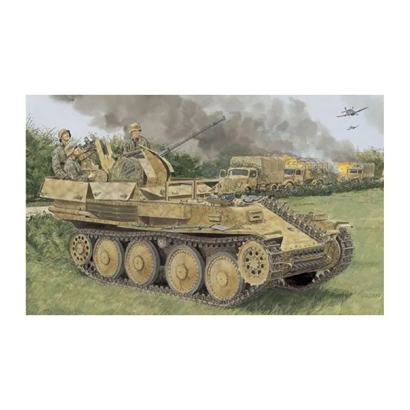 Flak 38 (t) Ausf. M, dernière production. DRAGON 6590
