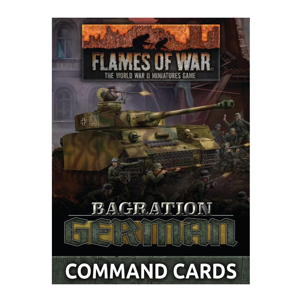 Flames of War - Bagration: German Command Cards