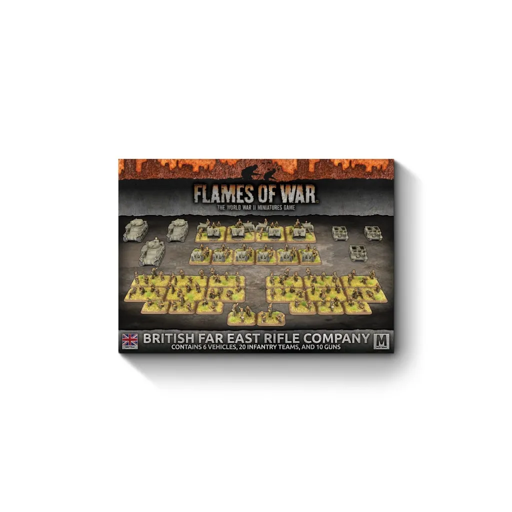 Flames of War - British Far East Rifle Company