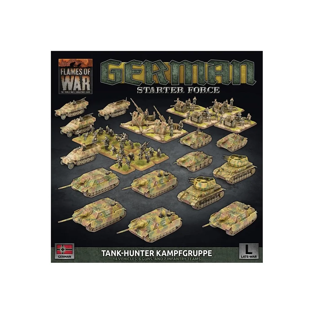 Flames of War - German Tank-Hunter Kampfgruppe