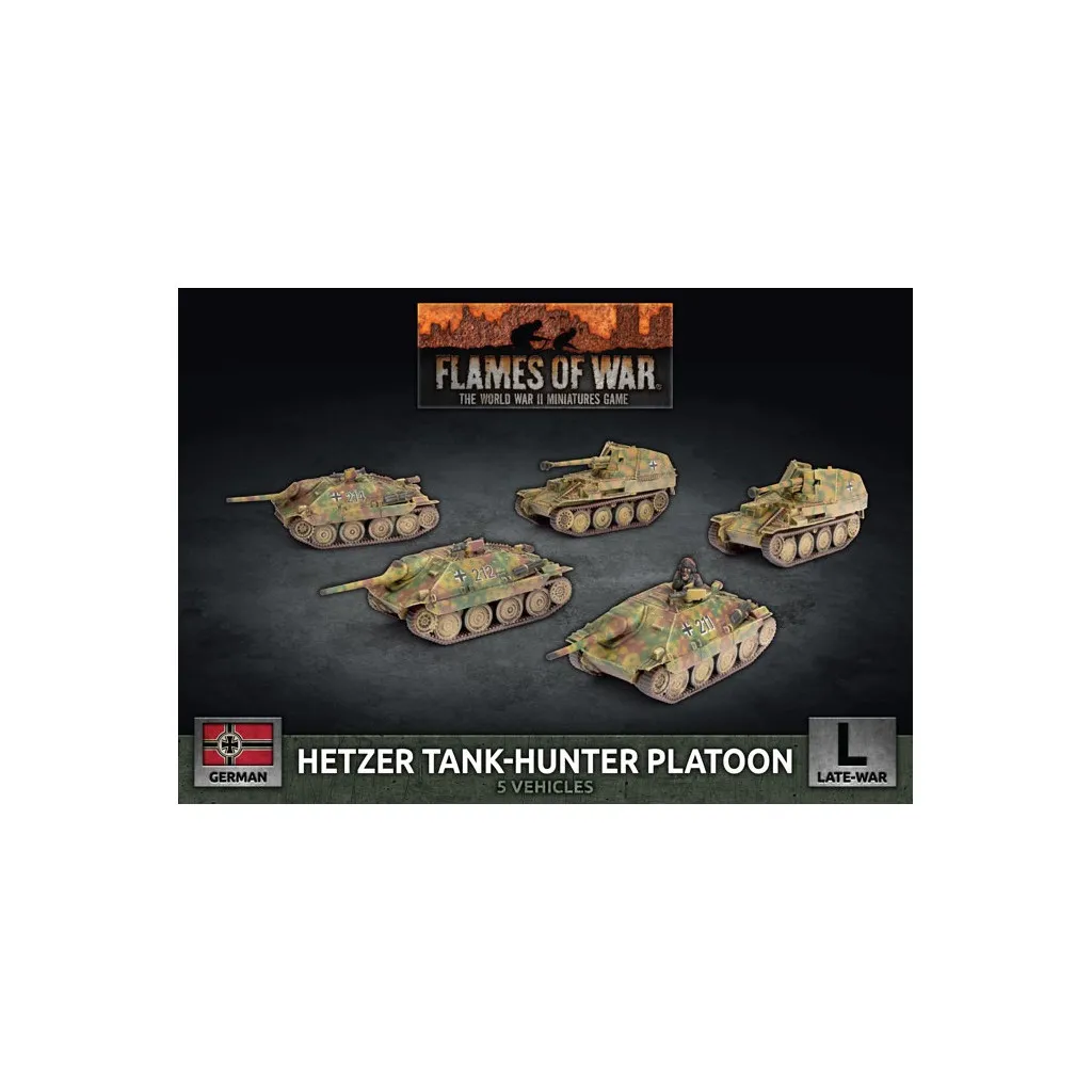 Flames of War - Hetzer Tank-Hunter Platoon