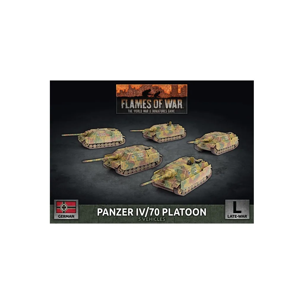 Flames of War -  Panzer IV/70 Platoon