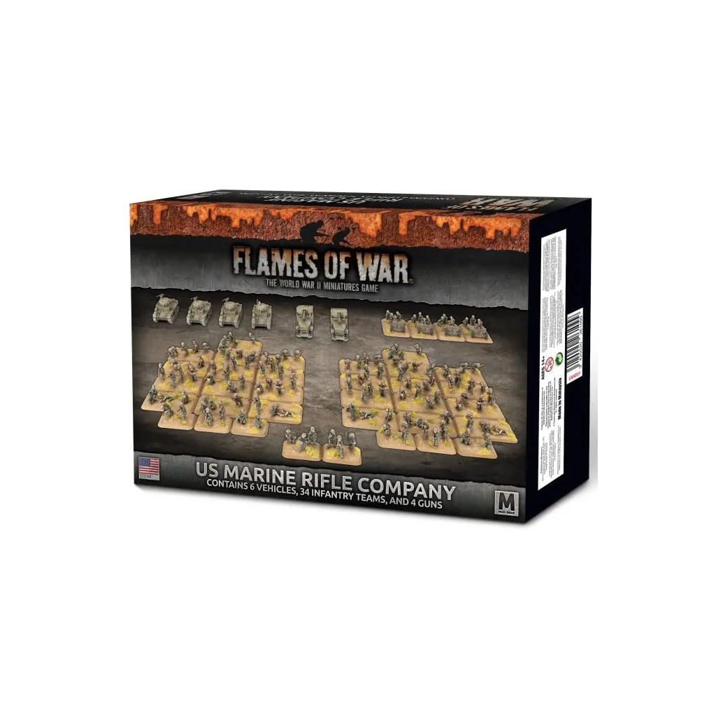 Flames of War - US Marine Rifle Company