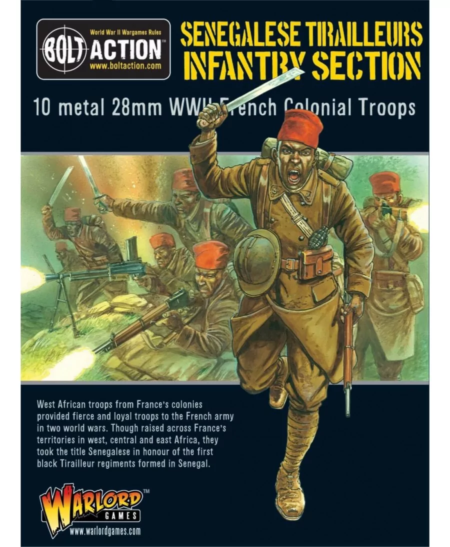 Bolt Action : Senegalese Tirailleurs Infantry Section