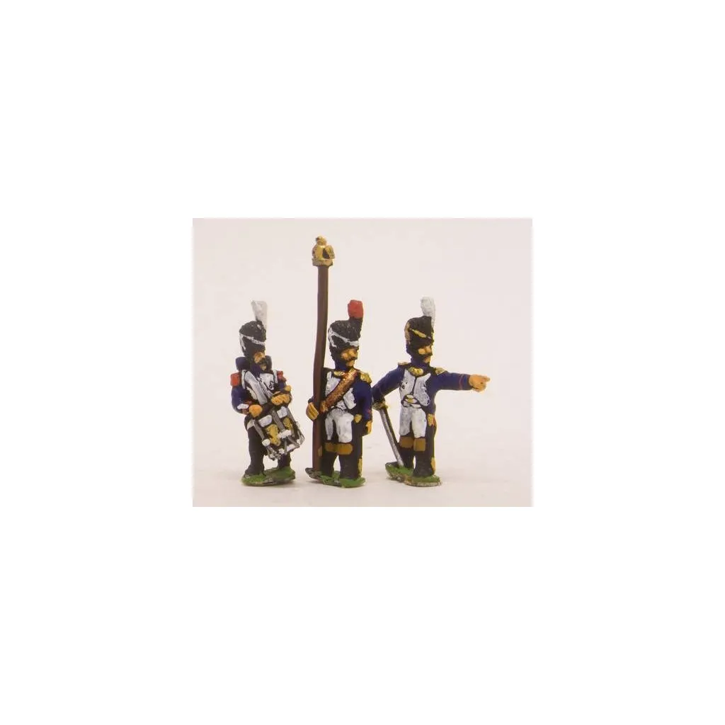 French: Guard Chasseur: Command: Officers, Standard Bearers & Drummers