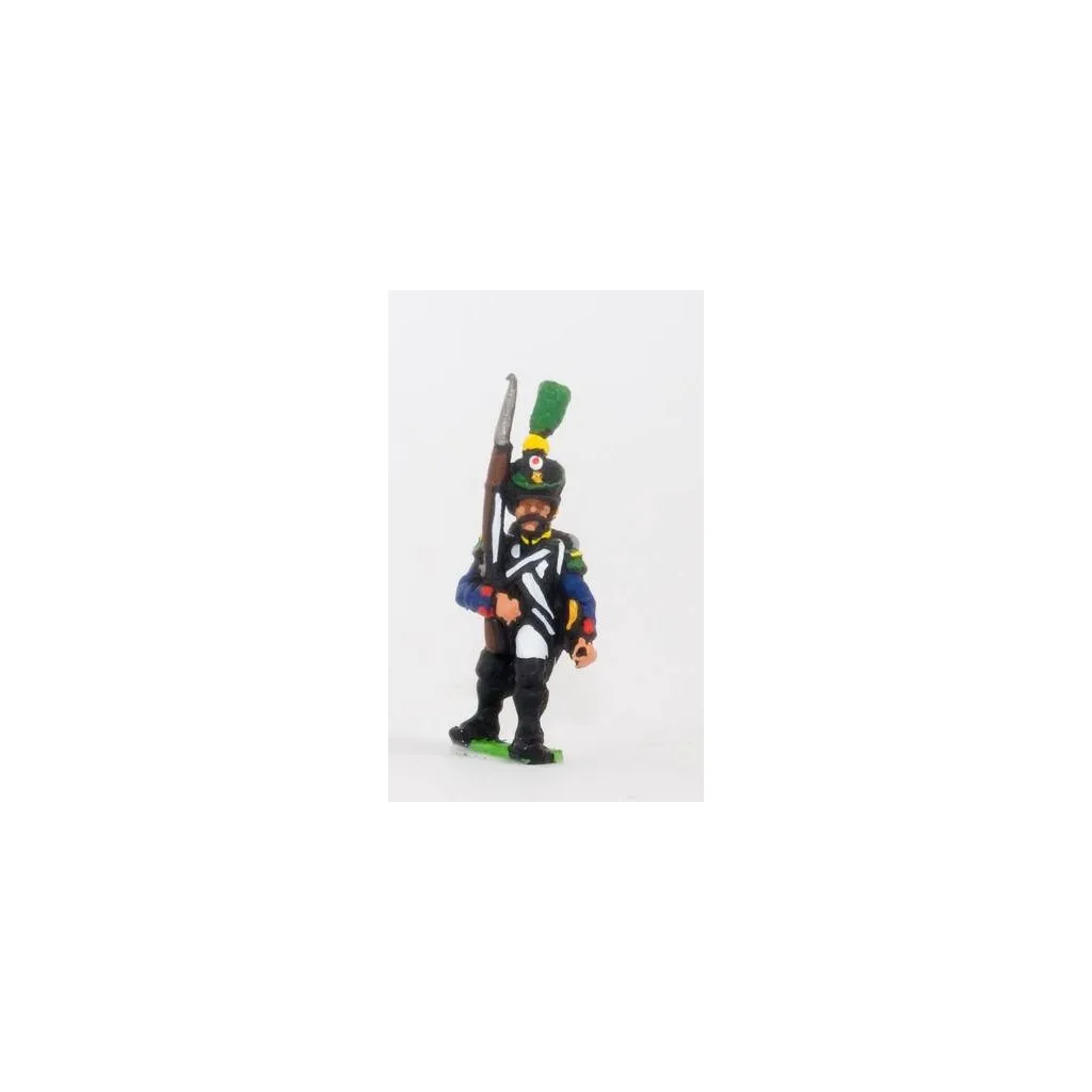 French: Line Infantry 1806-1812: Grenadier in Shako, advancing with Musket upright