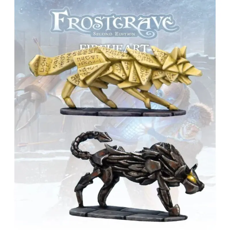 Frostgrave - Blade-Dog & Construct Hound (28mm)