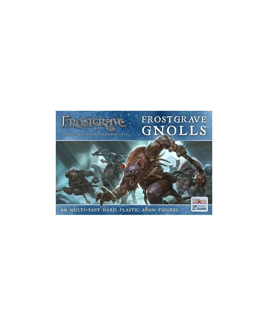 Frostgrave - Figurines Gnolls Plastique (X20)