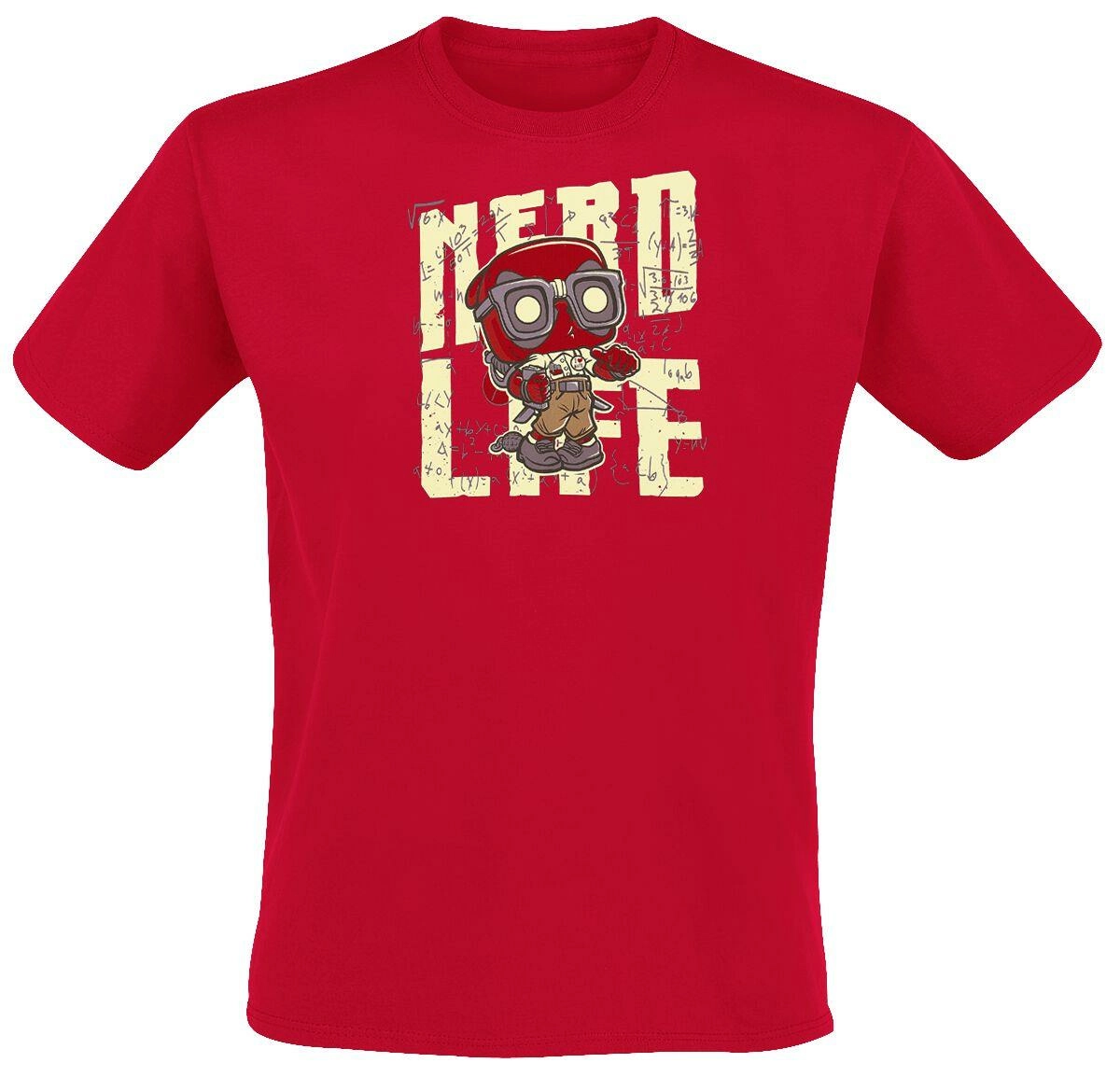 Funko loose tee: marvel - deadpool nerd life - l eng merchandising