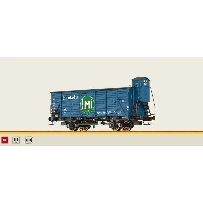 Wagon couvert G10 « IMI », DB. BRAWA 49827
